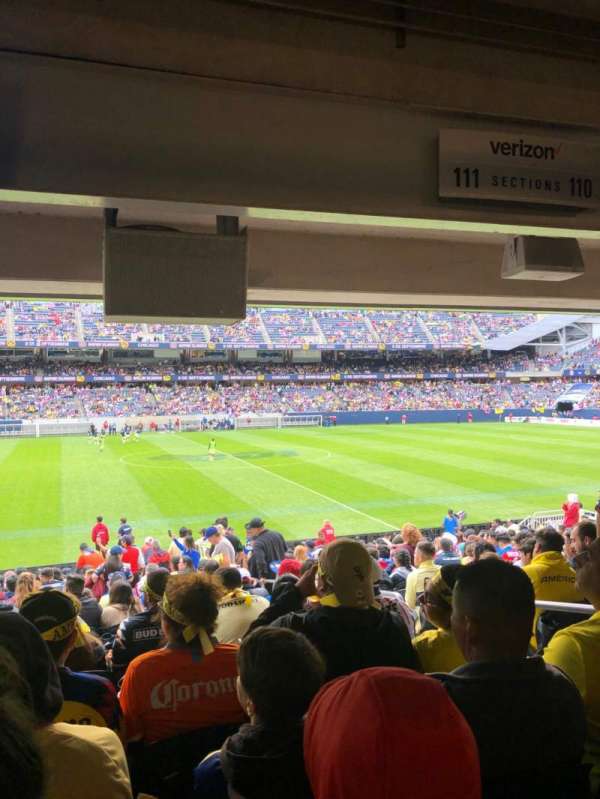 Soldier Field, bloc: 111, rangée: 18, place: 15