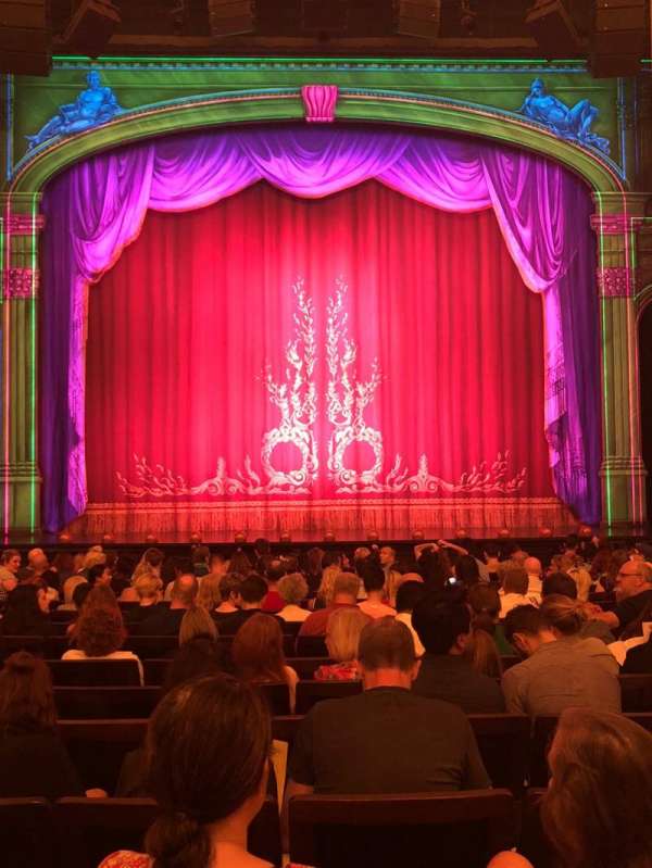 Hudson Theatre, bloc: Orchestra C, rangée: O, place: 109