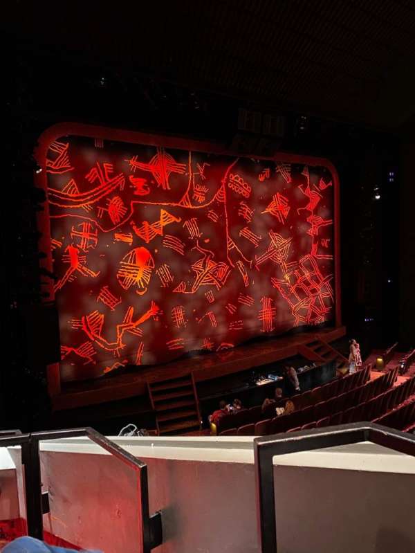 Minskoff Theatre, bloc: Mezzanine, rangée: CC, place: 3