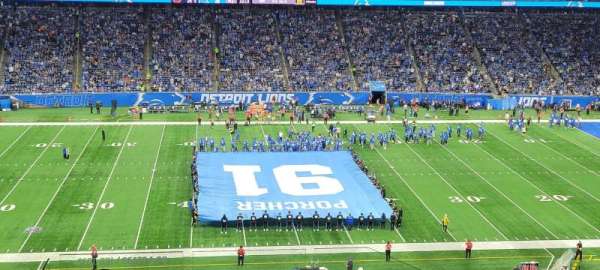 Ford Field, bloc: 330, rangée: 8, place: 26