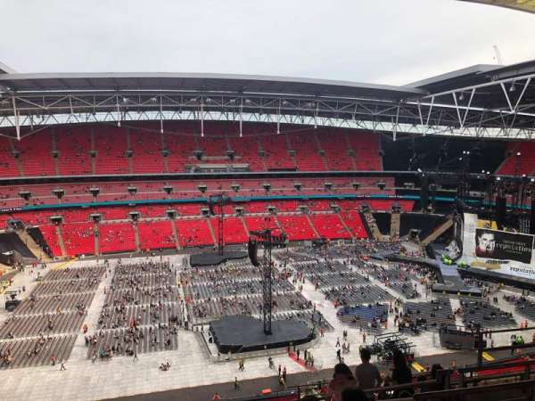 Wembley Stadium, bloc: 502, rangée: 18, place: 52