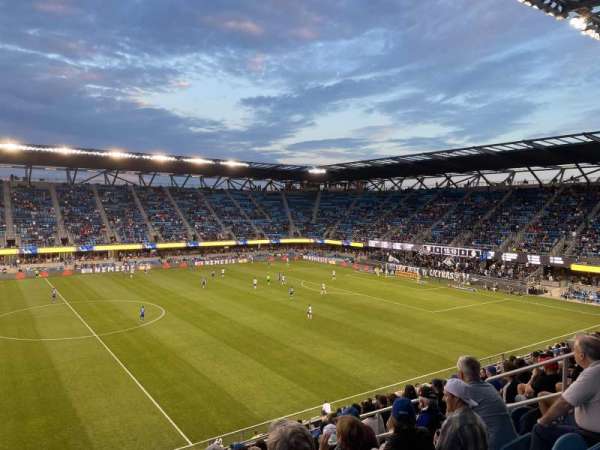 PayPal Park, bloc: 105, rangée: 16, place: 8