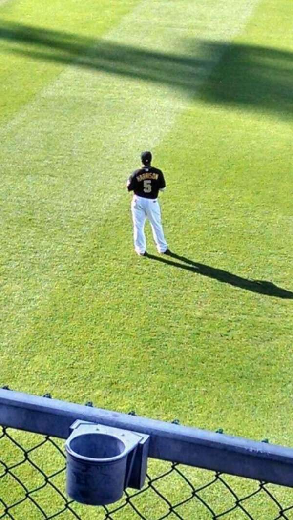 PNC Park, bloc: 143, rangée: c, place: 3