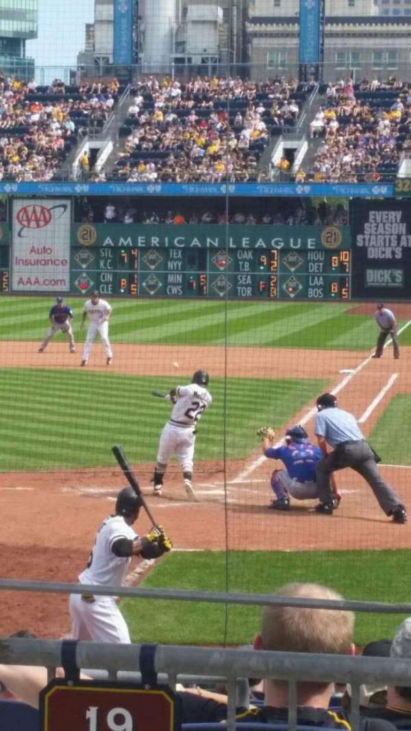 PNC Park, bloc: 119, rangée: C, place: 14