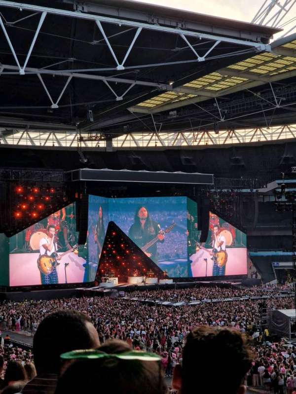 Wembley Stadium, bloc: 119, rangée: 39, place: 210