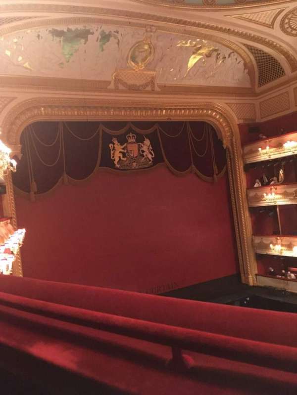 Royal Opera House, bloc: Balcony, rangée: A, place: 23