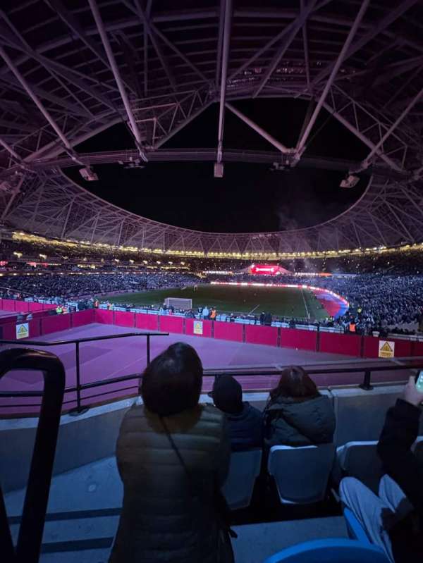London Stadium, bloc: 225, rangée: 33, place: 766
