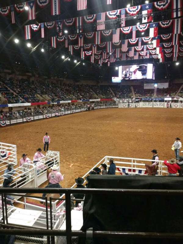 Will Rogers Coliseum, bloc: 2, rangée: 1, place: 1