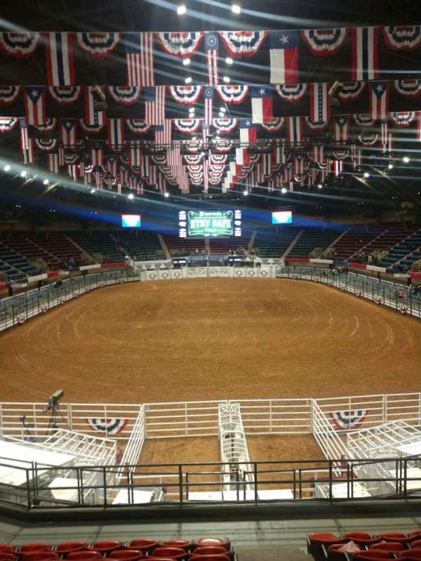 Will Rogers Coliseum, bloc: 4, rangée: 8, place: 18