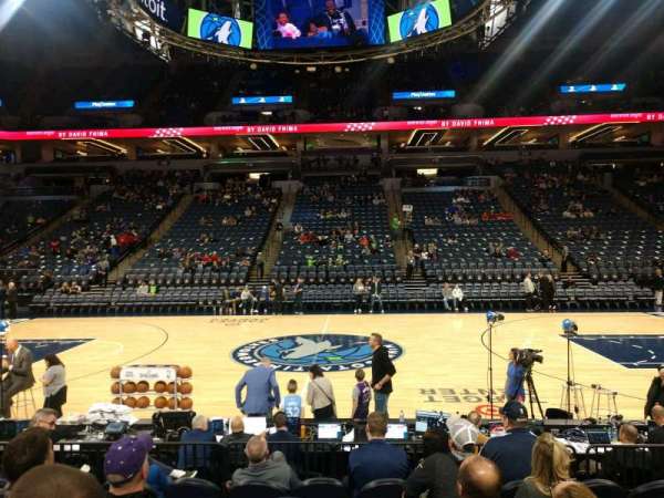Target Center, bloc: 131, rangée: D, place: 5