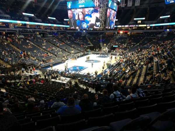 Target Center, bloc: 138, rangée: W, place: 5