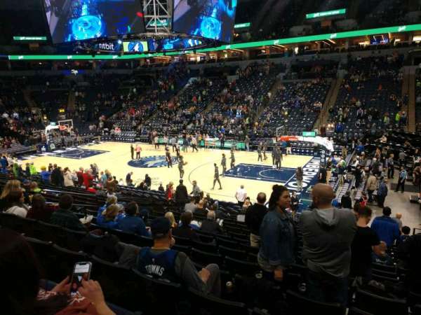 Target Center, bloc: 109, rangée: Q, place: 2