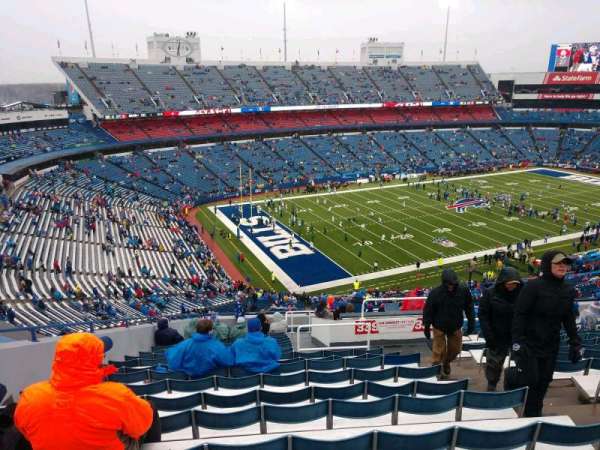 Highmark Stadium, bloc: 339, rangée: 22, place: 4
