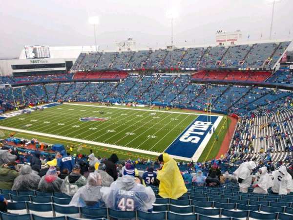Highmark Stadium, bloc: 307, rangée: 21, place: 13