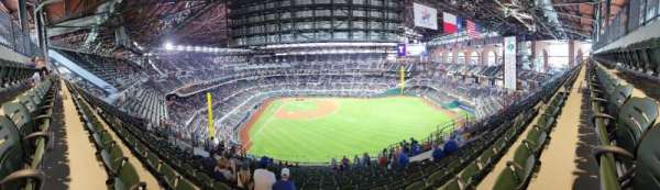 Globe Life Field, bloc: 234, rangée: 21, place: 14