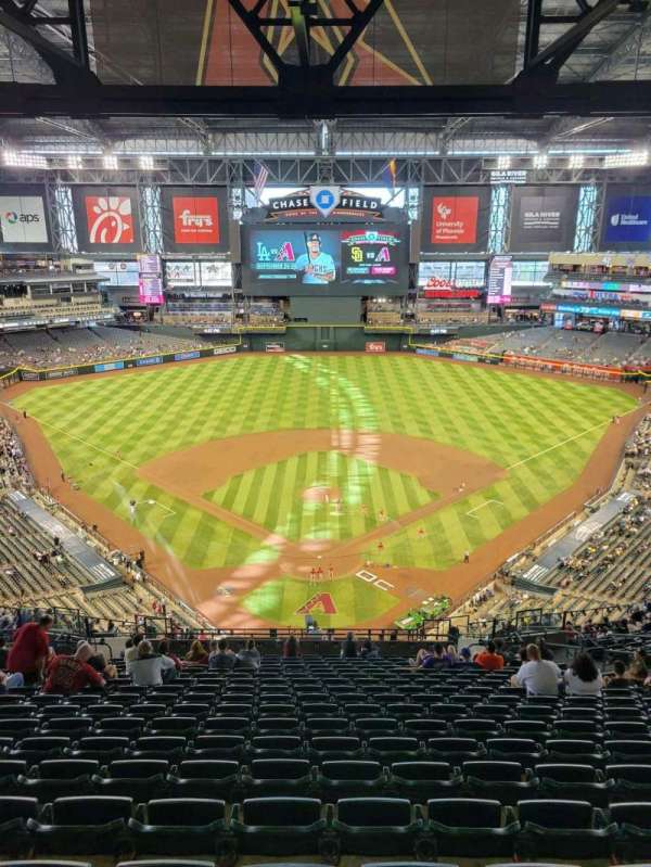Chase Field, bloc: 316, rangée: 25, place: 13