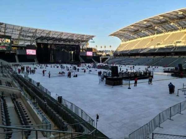 BMO Stadium, bloc: 126, rangée: K, place: 2