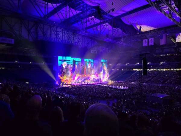 Ford Field, bloc: 110, rangée: 39, place: 10
