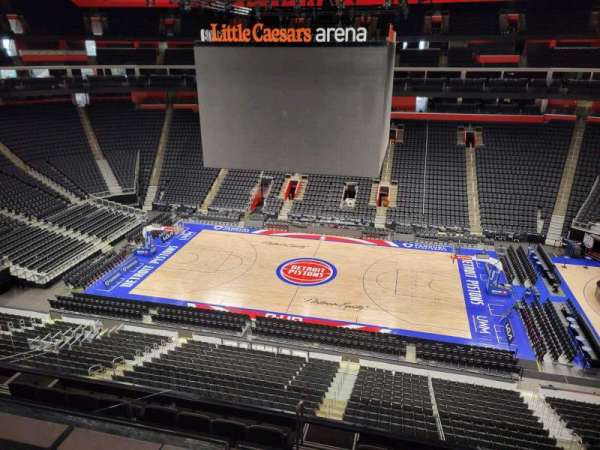 Little Caesars Arena, bloc: M10, rangée: 2, place: 5
