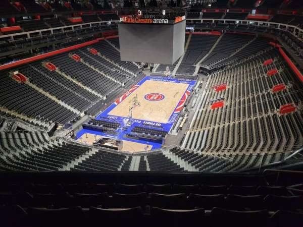 Little Caesars Arena, bloc: 201, rangée: 5, place: 14