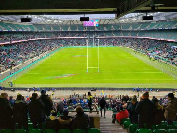Twickenham Stadium, bloc: m20, rangée: 71, place: 133