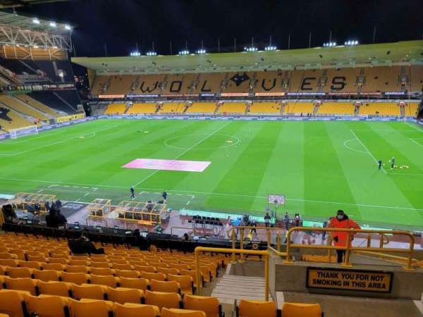 Molineux Stadium, bloc: W3, rangée: V, place: 80