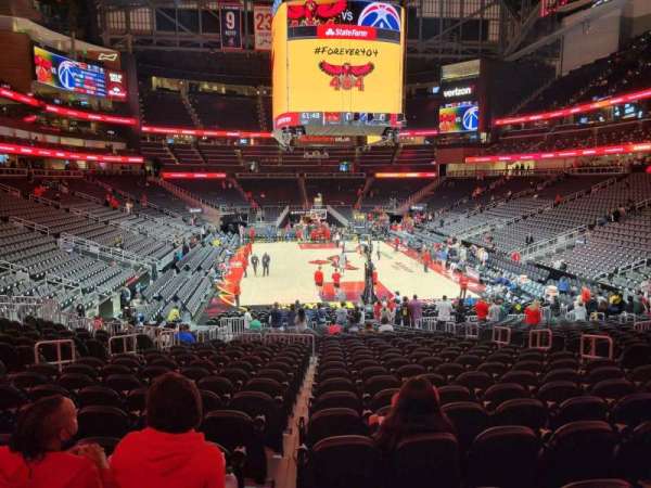 State Farm Arena, bloc: 103, rangée: q, place: 10