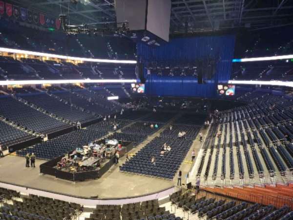 Benchmark International Arena, bloc: 207, rangée: b, place: 2