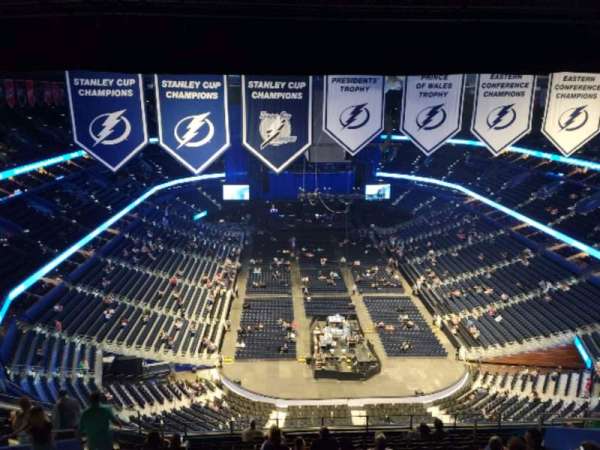 Benchmark International Arena, bloc: 309, rangée: p, place: 10