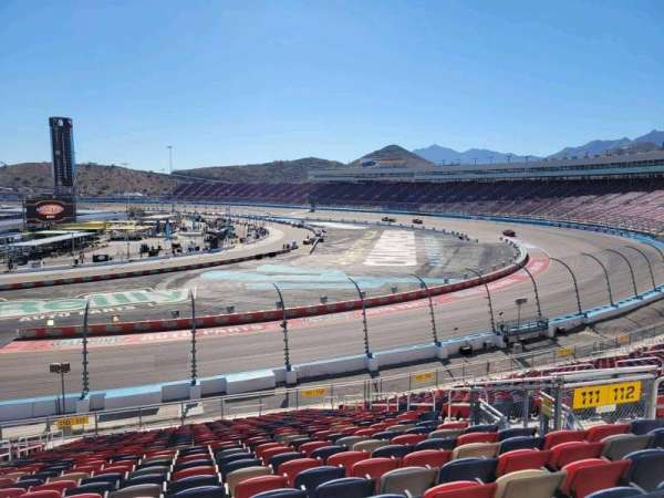 Phoenix Raceway, bloc: 111, rangée: 30, place: 10