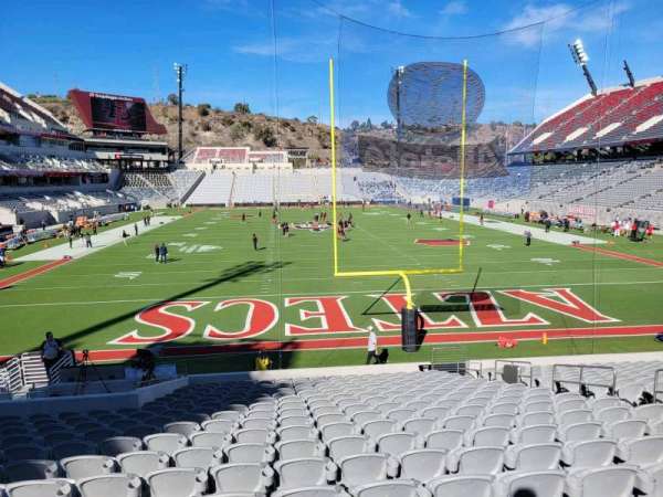 Snapdragon Stadium, bloc: 118, rangée: 18, place: 10