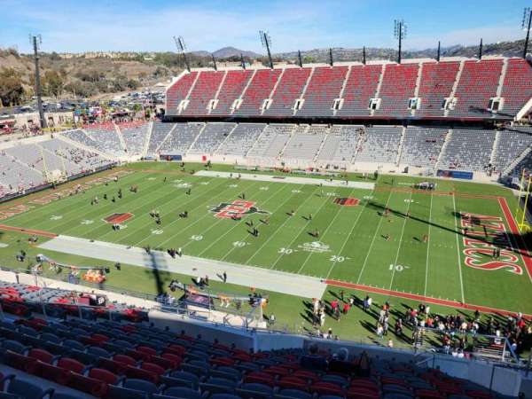 Snapdragon Stadium, bloc: 325, rangée: 18, place: 10