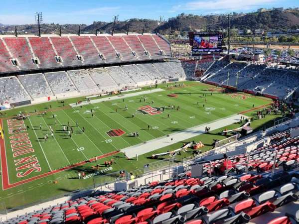 Snapdragon Stadium, bloc: 332, rangée: 22, place: 10