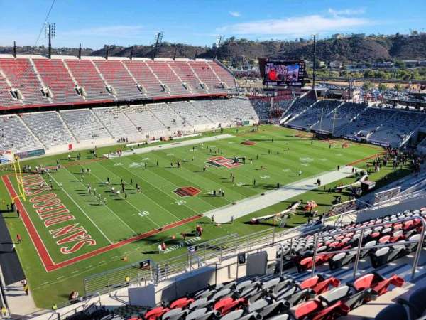 Snapdragon Stadium, bloc: 333, rangée: 17, place: 8