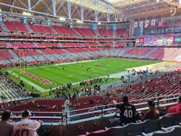State Farm Stadium, bloc: 245, rangée: 5, place: 10