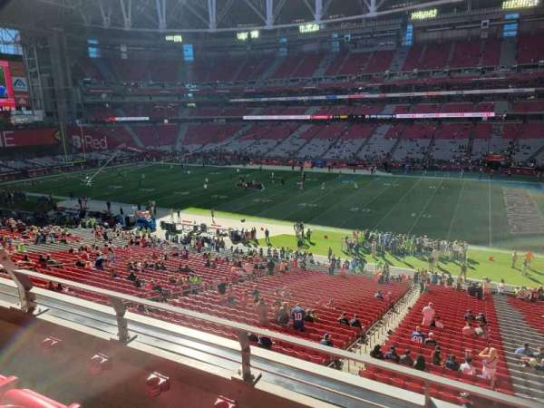 State Farm Stadium, bloc: 233, rangée: 3, place: 10