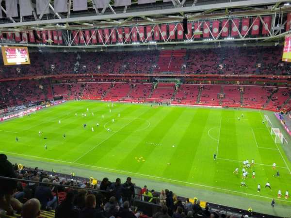 Johan Cruijff ArenA, bloc: 419, rangée: 21, place: 25