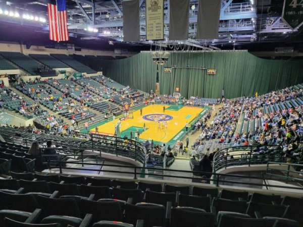 Wolstein Center, bloc: 212, rangée: m, place: 8