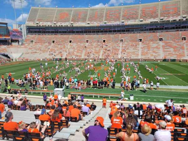 Memorial Stadium, Clemson, bloc: e, rangée: y, place: 2