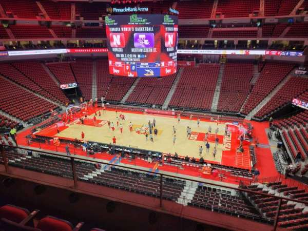 Pinnacle Bank Arena, bloc: 203, rangée: 3, place: 10