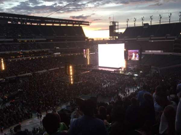 Lincoln Financial Field, bloc: C16, rangée: 18, place: 1