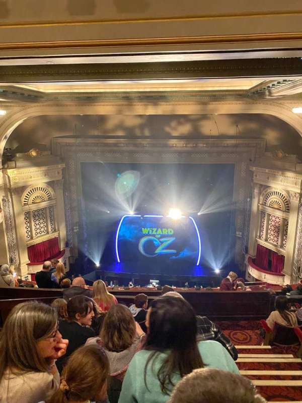 Edinburgh Playhouse, bloc: Balcony, rangée: M, place: 21