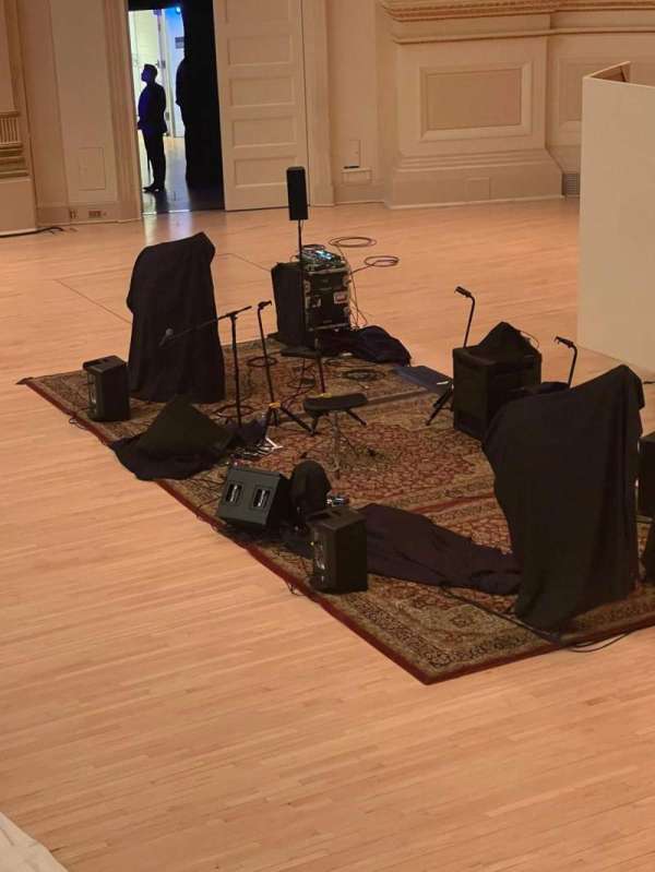 Carnegie Hall, bloc: Box 5, rangée: 1, place: 3