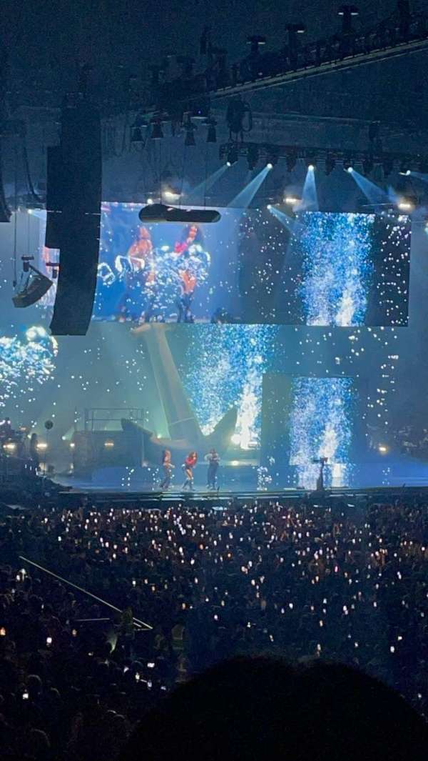 The O2, London, bloc: 105, rangée: Z, place: 144