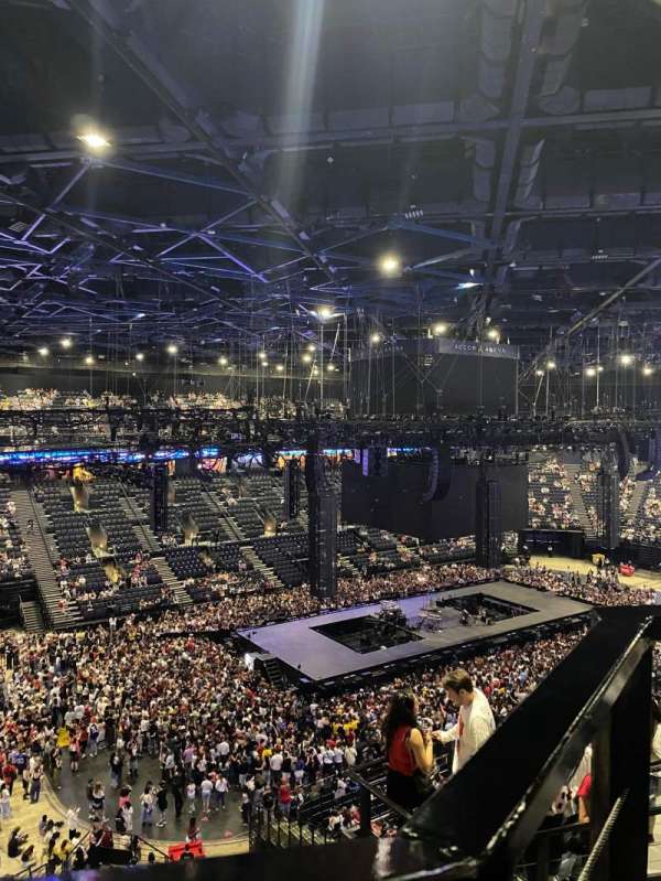 Accor Arena, bloc: Balcon N, rangée: 87, place: 2