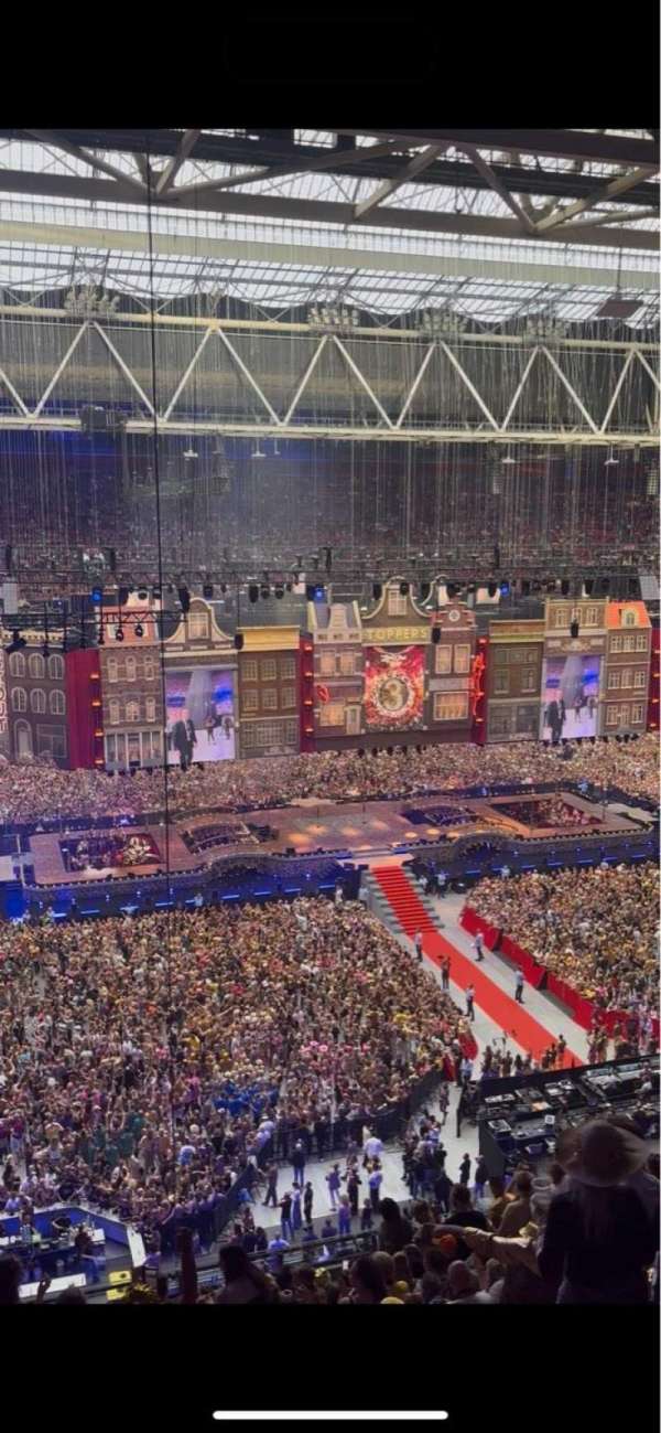Johan Cruijff ArenA, bloc: 406, rangée: 15, place: 151