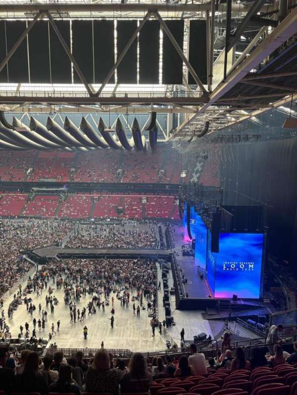 Johan Cruijff ArenA, bloc: 419, rangée: 22, place: 2