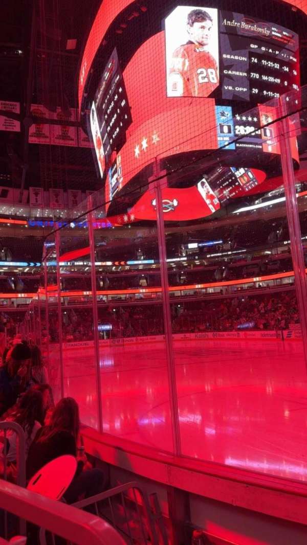 United Center, bloc: 108, rangée: 3, place: 7
