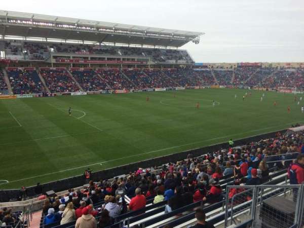 SeatGeek Stadium, bloc: 132, rangée: 25, place: 7