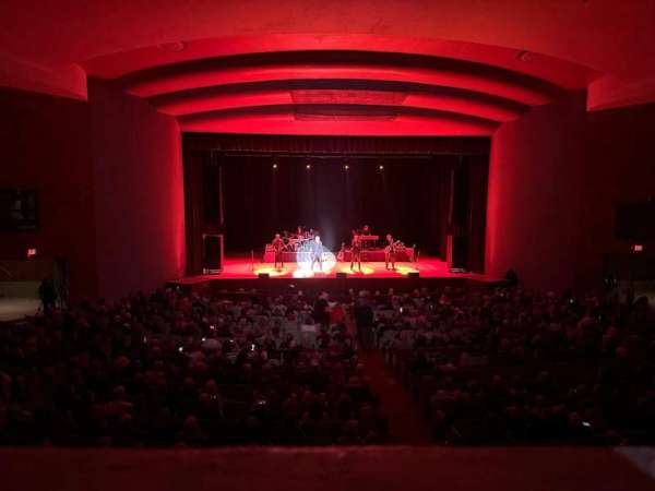 Peabody Auditorium, bloc: Loge 13, rangée: A, place: 4